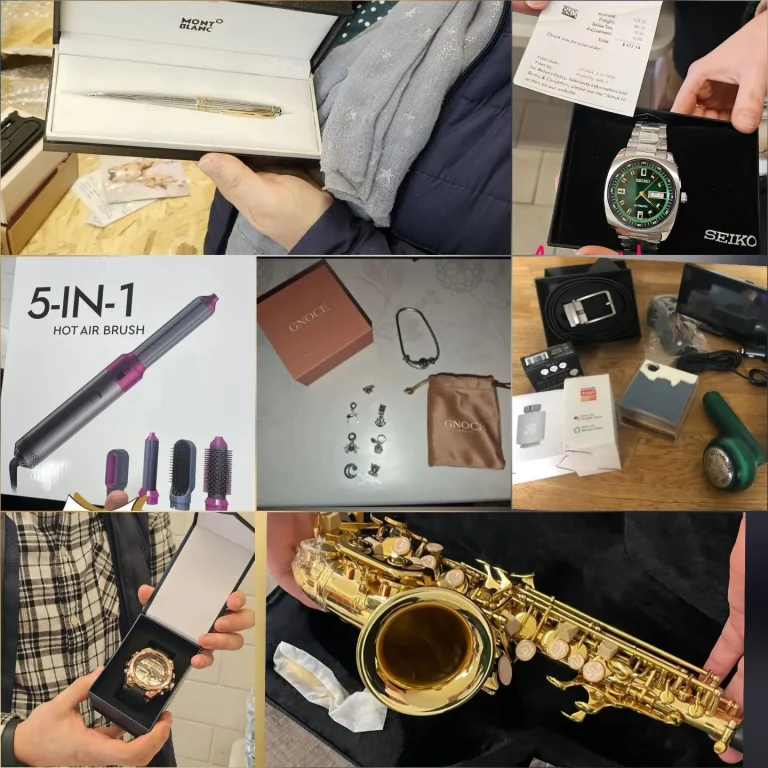 Exemples de super découvertes qui ont été faites lors de l'ouverture de colis par des clients de Cache-Cache- Colis