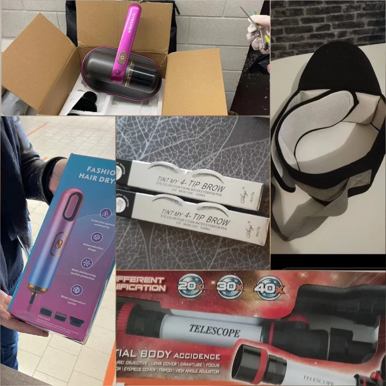 Exemples de super découvertes qui ont été faites lors de l'ouverture de colis par des clients de Cache-Cache- Colis