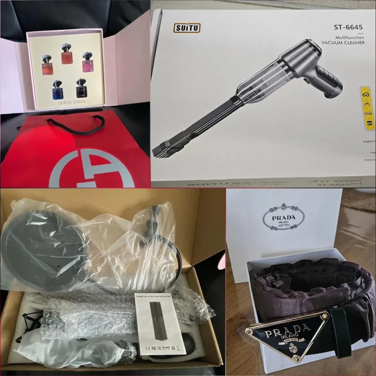 Exemples de super découvertes qui ont été faites lors de l'ouverture de colis par des clients de Cache-Cache- Colis